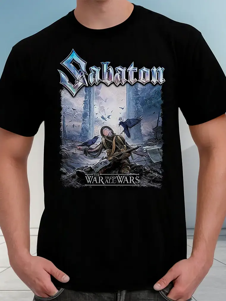 Polera Sabaton - Ver 24 - The War To End All Wars 1