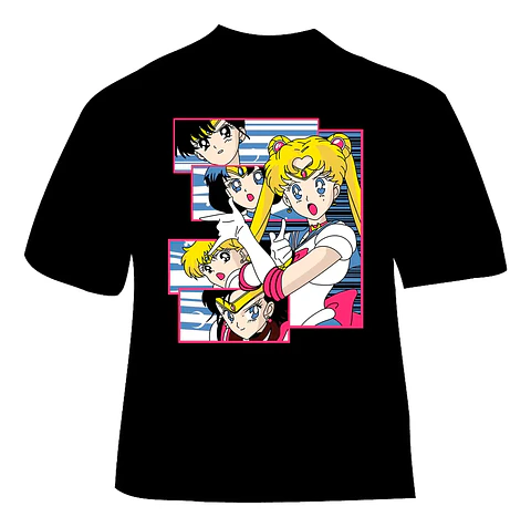 Polera Sailor Moon - Ver 12 - Vale Gamess