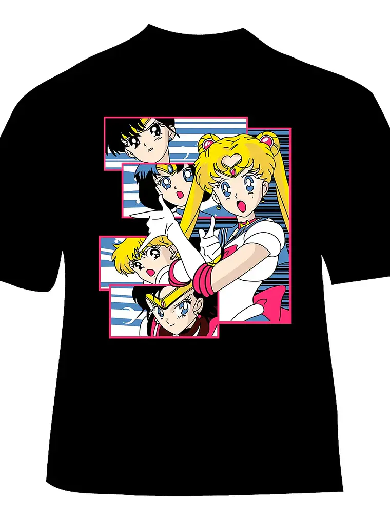Polera Sailor Moon - Ver 12 - Vale Gamess 1