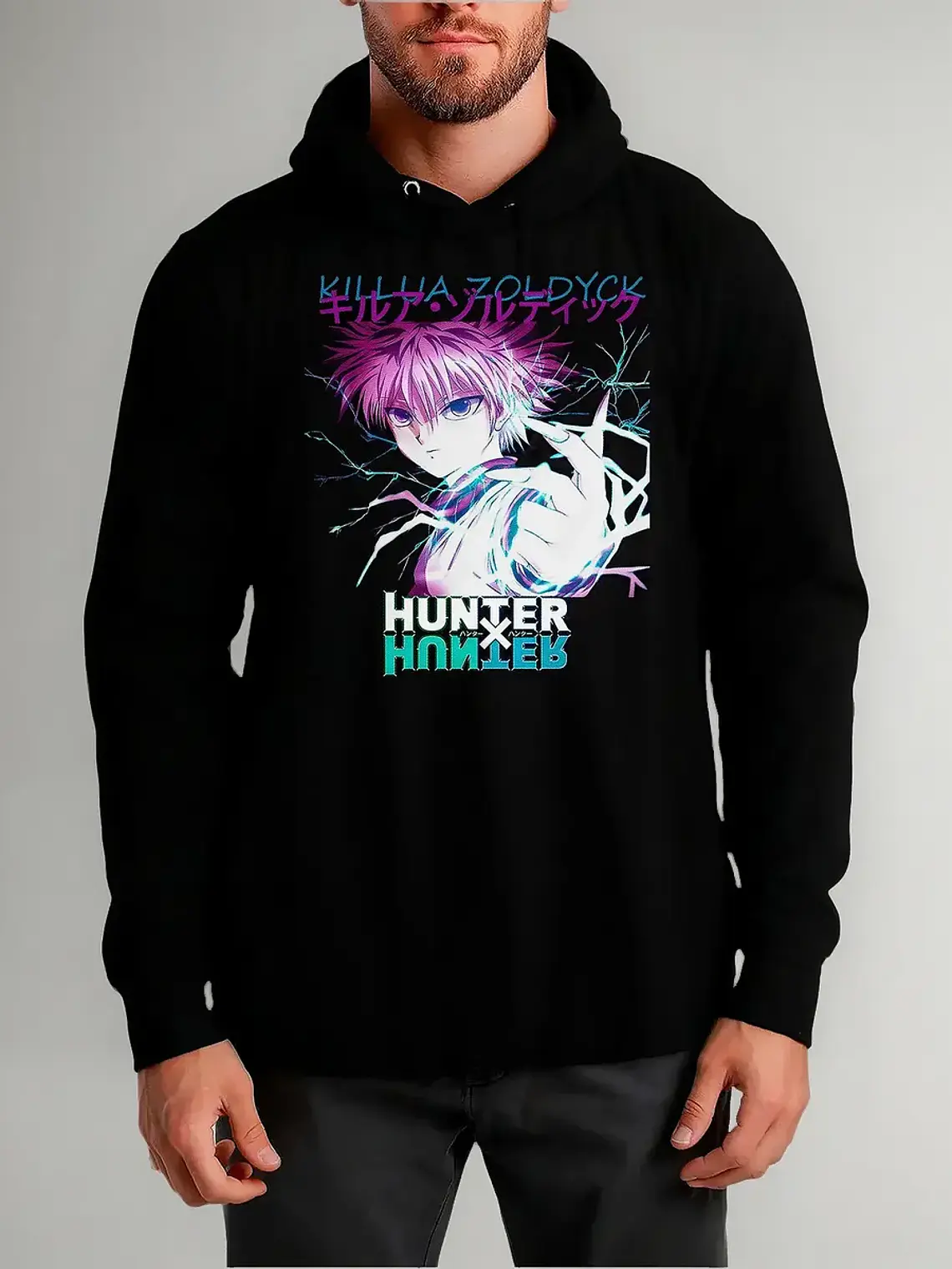 Poleron Hunter X Hunter - Killua Zoldyck - Anime - Vale Gamess 1