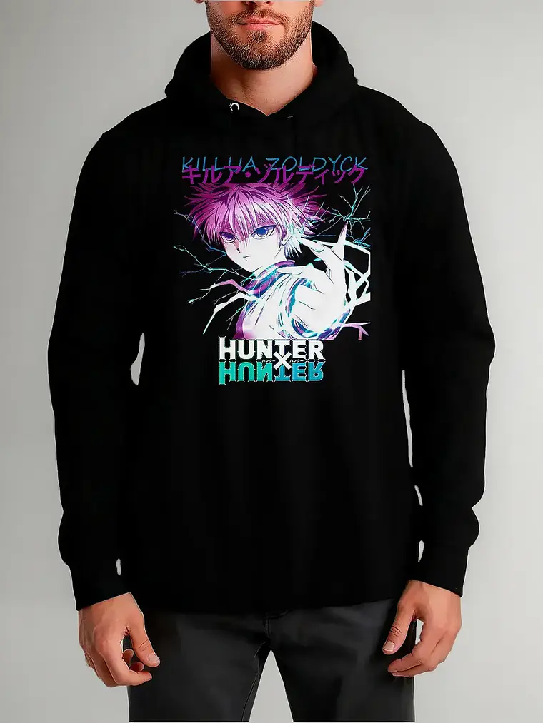 Poleron Hunter X Hunter - Killua Zoldyck - Anime - Vale Gamess 1