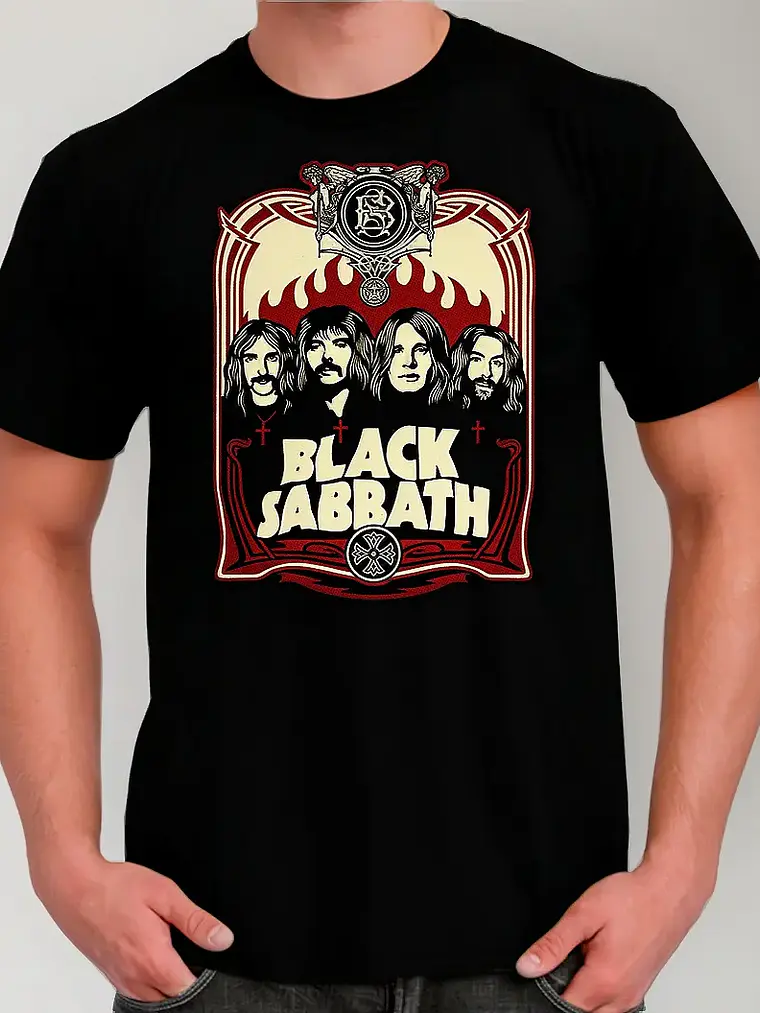 Polera Black Sabbath - Ver 14 - Vale Gamess 1