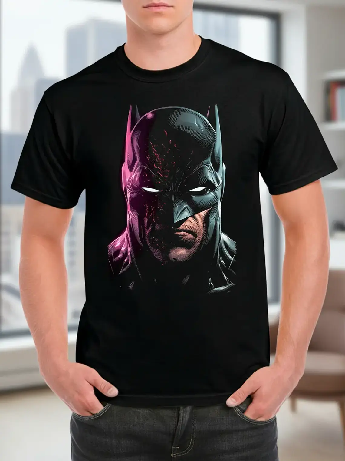 Polera Batman - Ver 01 - Vale Gamess 1
