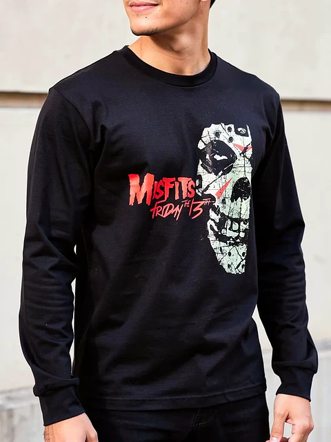 Polera Manga Larga Misfits - Ver 09 - Friday The 13th