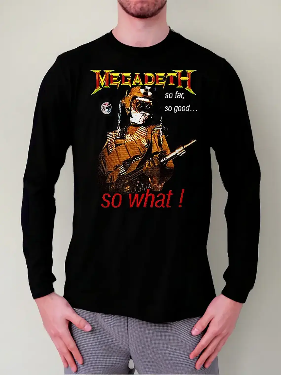 Polera Manga Larga Megadeth - So Far, So Good... So What! 1