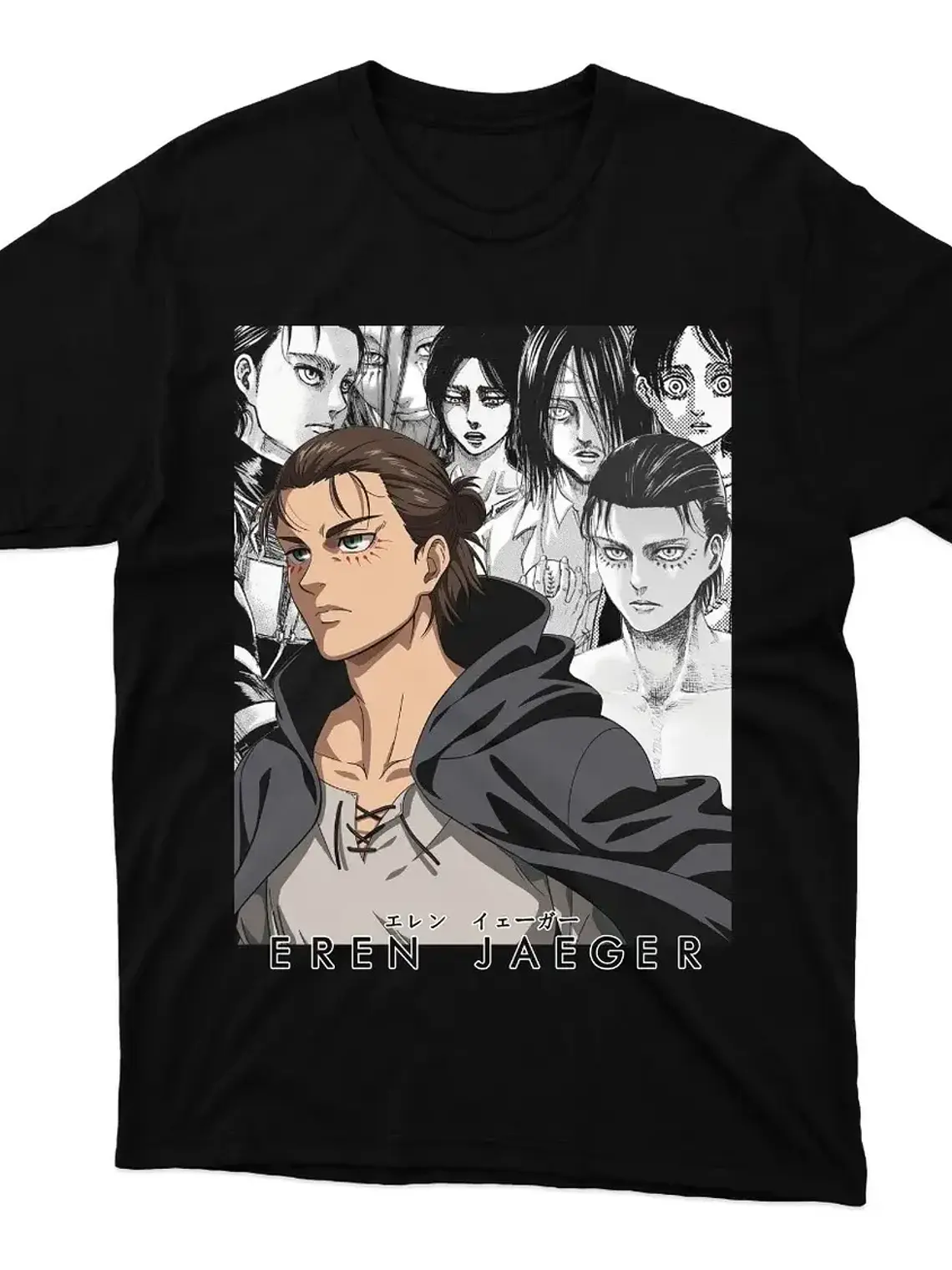 Polera Shingeki No Kyojin Eren Jaeger - Ataque De Titanes 1