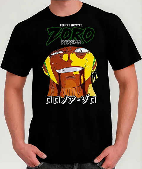 Polera One Piece Zoro