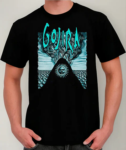 Polera Gojira - Ver 06 - Magma