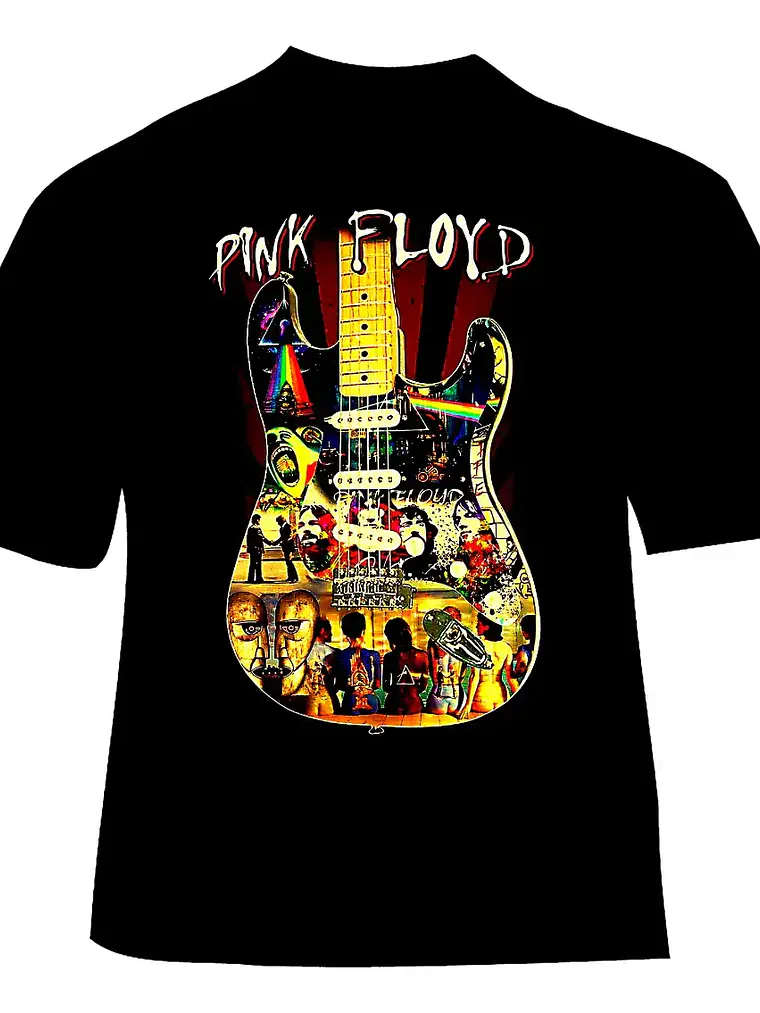 Polera Pink Floyd - Ver 08 - Play 1