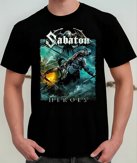 Polera Sabaton - Ver 16 - Heroes