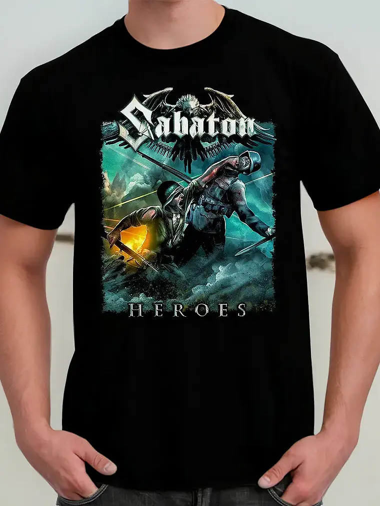 Polera Sabaton - Ver 16 - Heroes 1