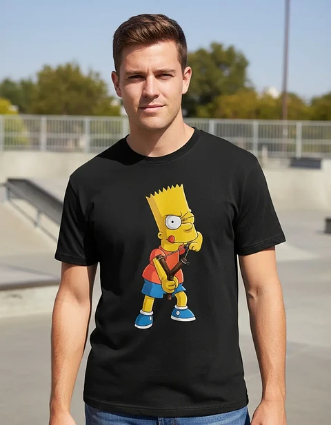 Polera Los Simpson - Ver 03 - Bart Simpson