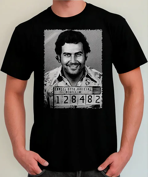 Polera Pablo Escobar - Ver 02 - Vale Gamess