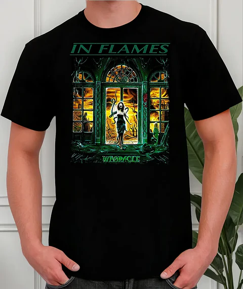 Polera In Flames - Ver 03 - Whoracle