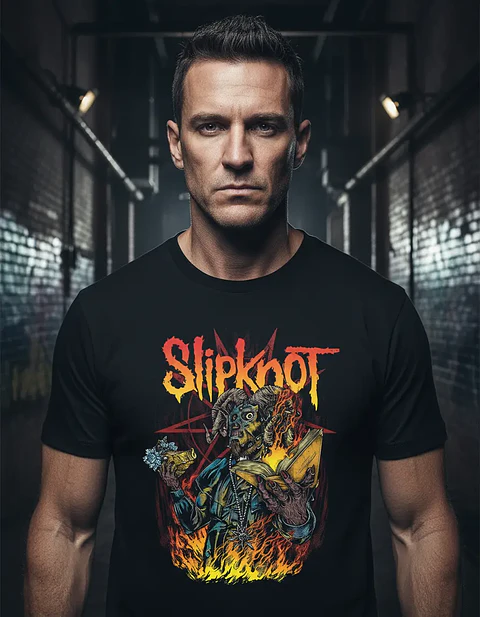 Polera Slipknot - Ver 22 - Vale Gamess