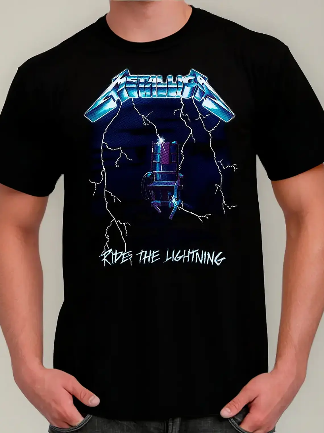 Polera Metallica - Ver 43 - Ride The Lightning 1