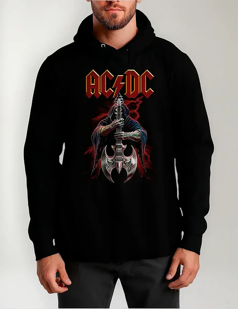 Poleron Ac/dc - Ver 09 - Guitar