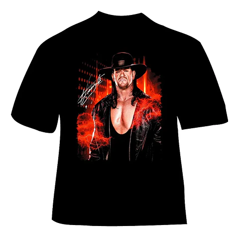 Polera Wwe - Ver 10 - The Undertaker