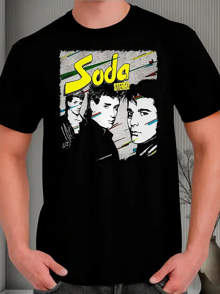 Polera Soda Stereo - Ver 05 - Soda Stereo 1