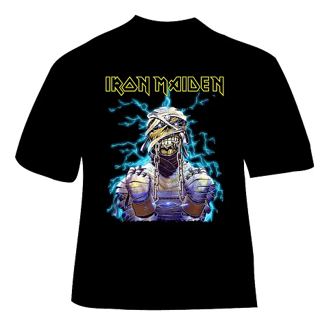 Polera Iron Maiden - Ver 045 - Vale Gamess