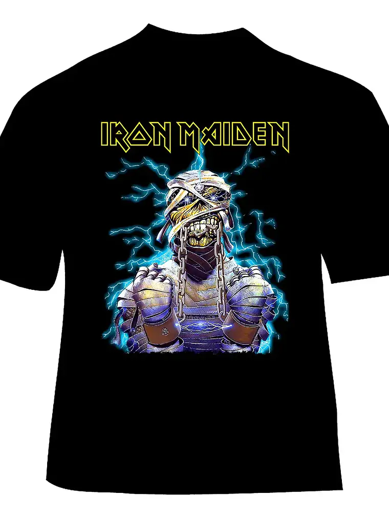 Polera Iron Maiden - Ver 045 - Vale Gamess 1