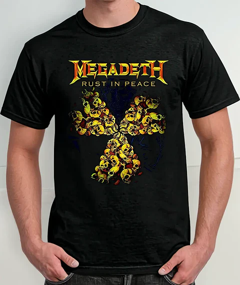 Polera Megadeth - Ver 07 - Rust In Peace