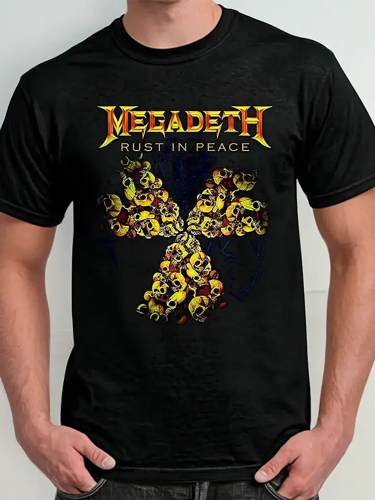Polera Megadeth - Ver 07 - Rust In Peace 1