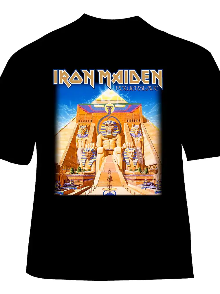 Polera Iron Maiden - Ver 076 - Powerslave 1