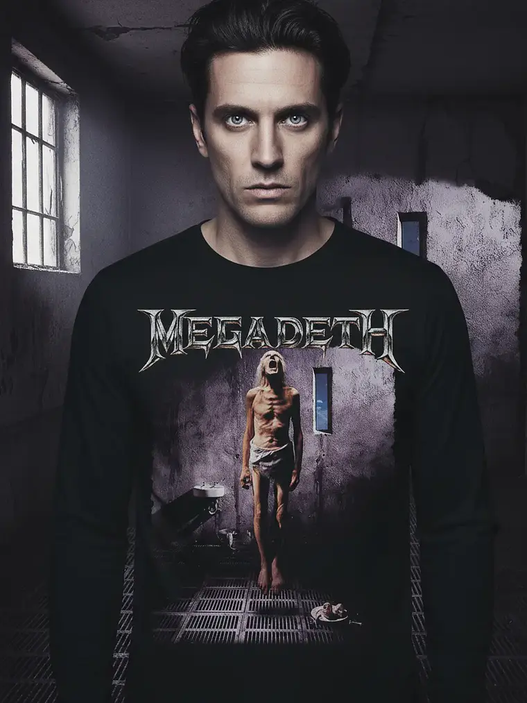 Polera Manga Larga Megadeth - Countdown To Extinction 1