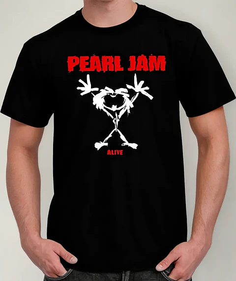 Polera Pearl Jam - Ver 05 - Alive