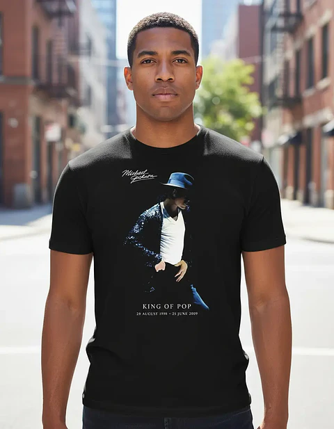 Polera Michael Jackson - Ver 02 - Vale Gamess
