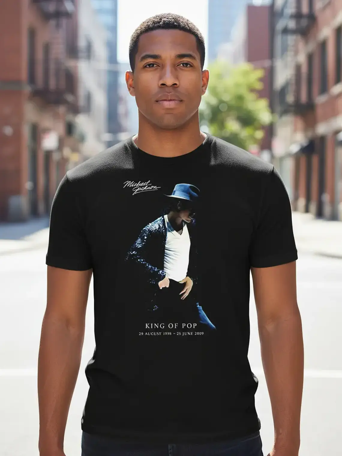 Polera Michael Jackson - Ver 02 - Vale Gamess 1