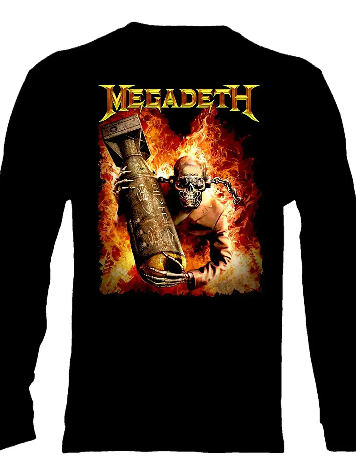 Polera Manga Larga Megadeth - Ver 03 1