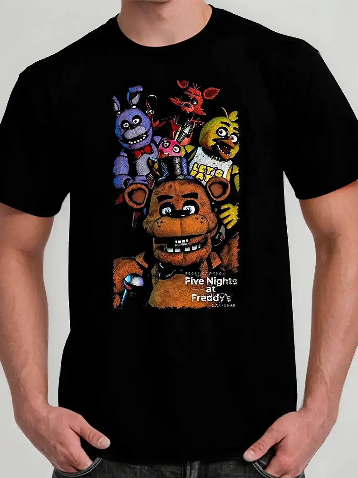 Polera Five Nights At Freddys - Ver 01 - Vale Gamess 1
