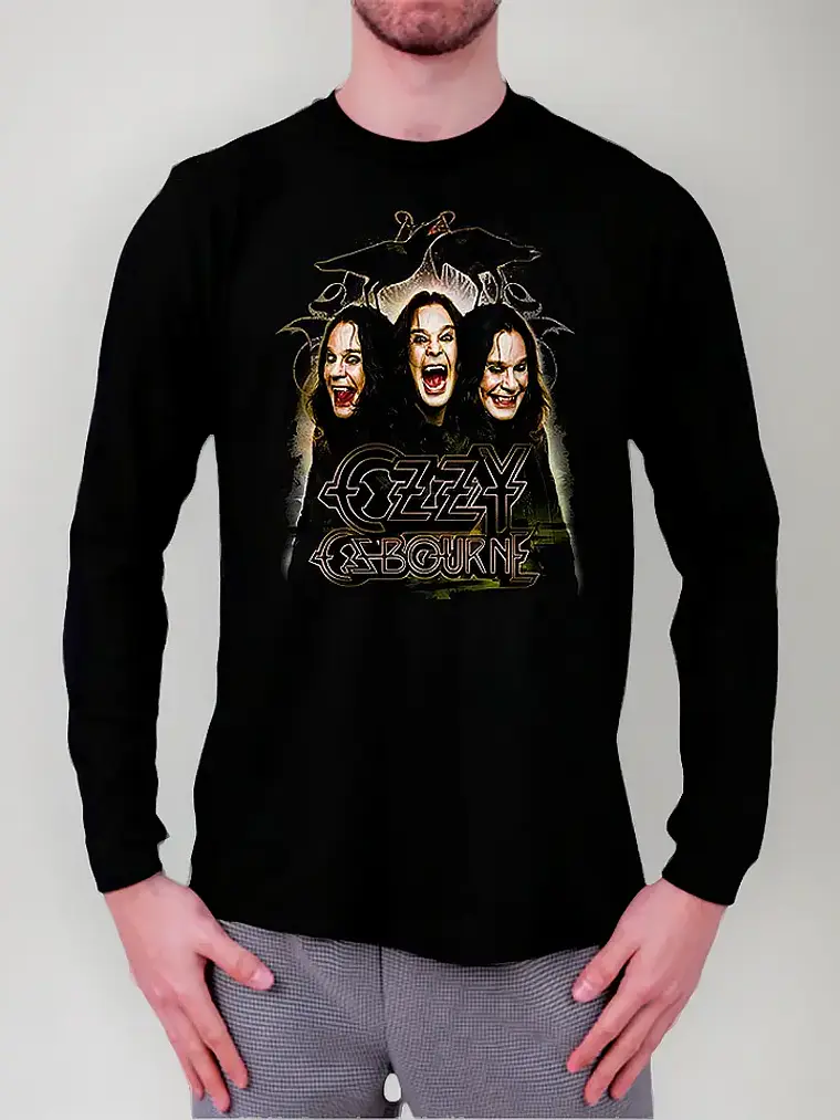 Polera Manga Larga Ozzy Osbourne - Ver 14 - Vale Gamess 1
