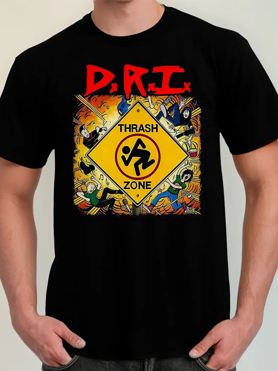 Polera D.r.i - Ver 19 - Thrash Zone 1
