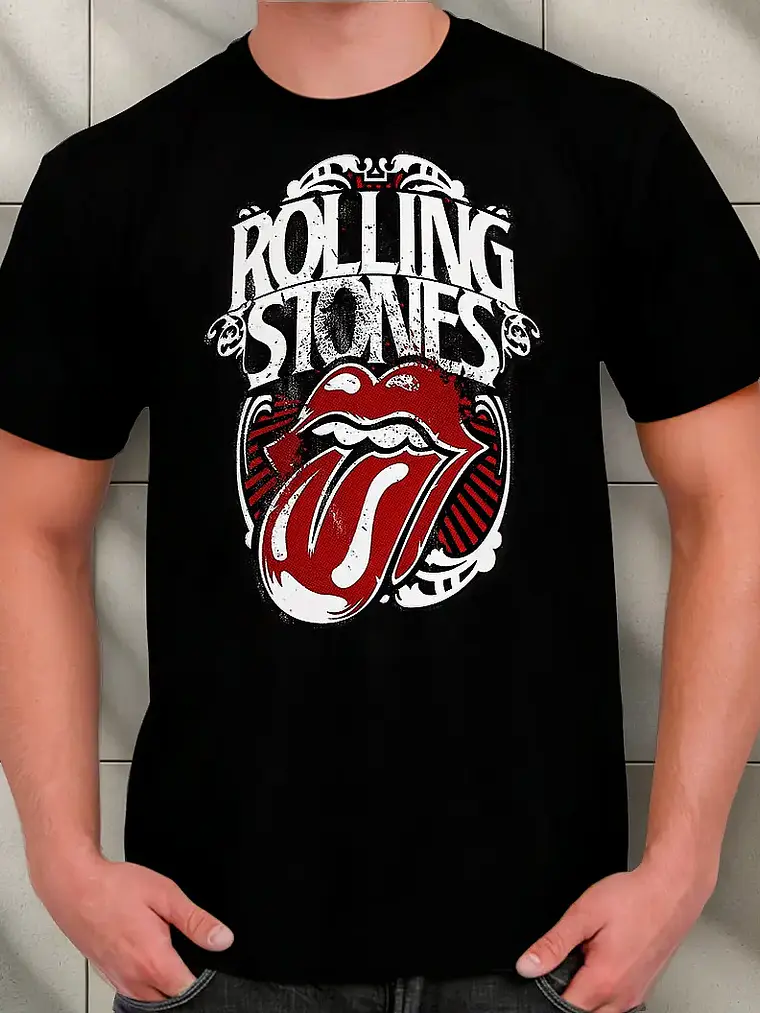 Polera The Rolling Stones - Ver 05 - Vale Gamess 1