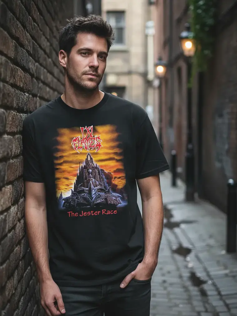 Polera In Flames - Ver 06 - The Jester Race 1