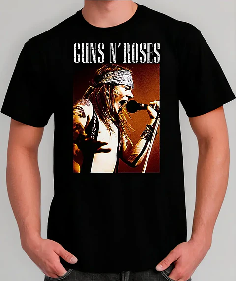 Polera Guns N' Roses - Ver 02 - Axl Roses