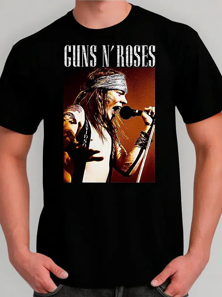 Polera Guns N' Roses - Ver 02 - Axl Roses 1