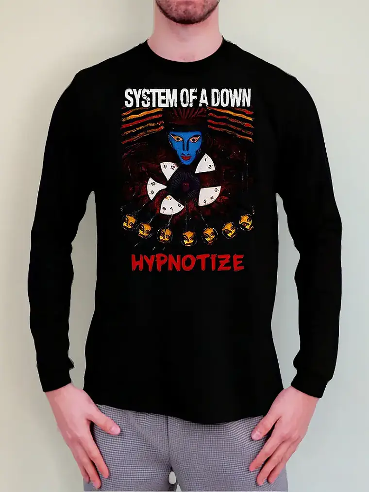 Polera Manga Larga System Of A Down - Ver 05 - Hypnotize 1