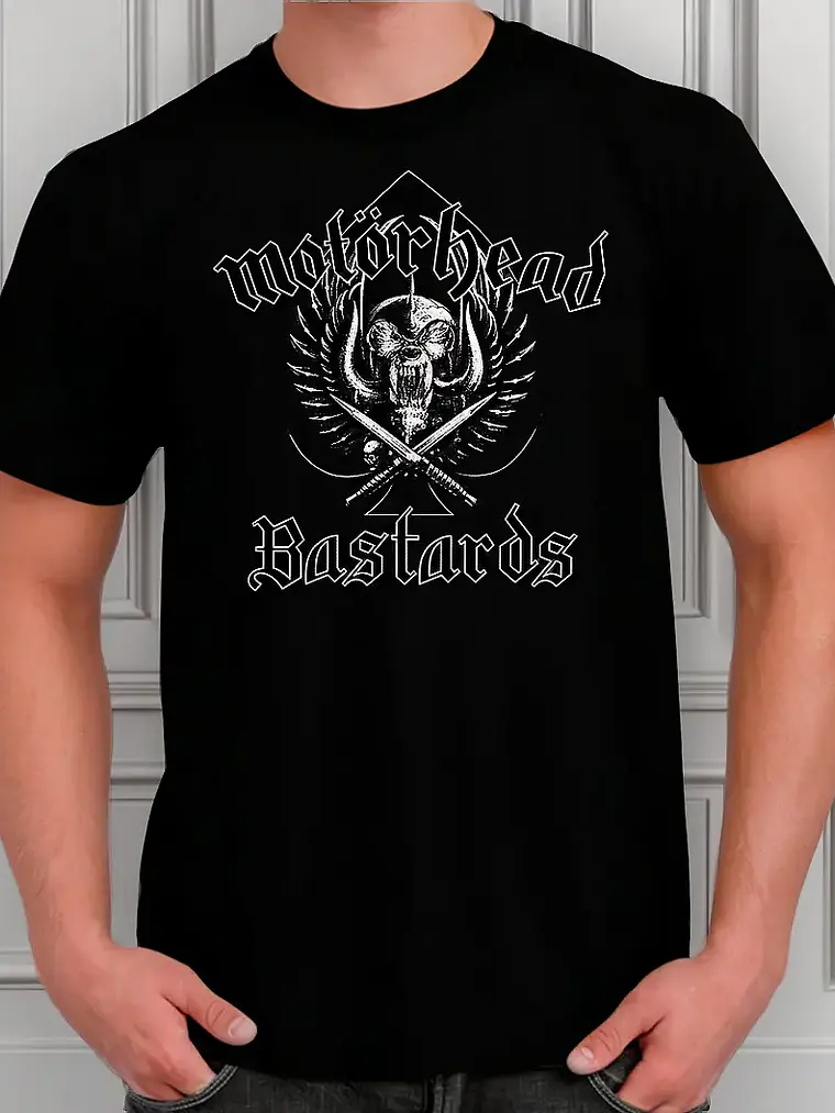 Polera Motorhead - Ver 14 - Bastards 1