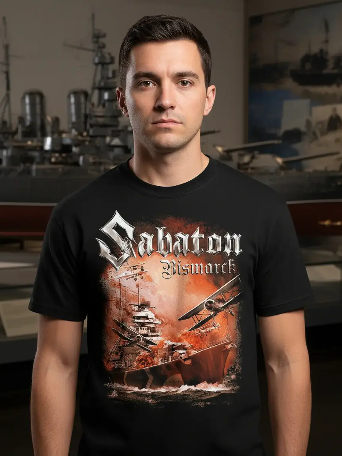 Polera Sabaton - Ver 06 - Bismarck 1