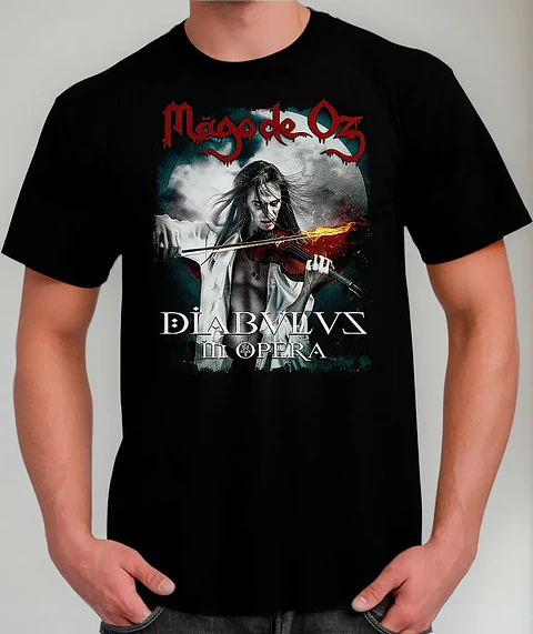 Polera Mago De Oz - Ver 05 - Diabulus In Opera
