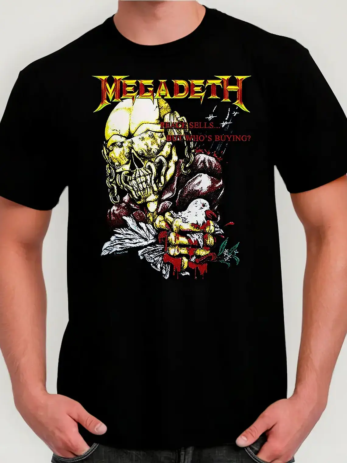 Polera Megadeth - Ver 05 - Peace Sells...but Who's Buying? 1