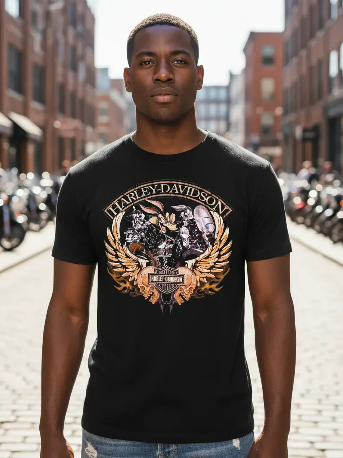 Polera Harley Davidson - Ver 03 - Vale Gamess 1