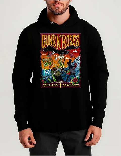 Poleron Guns N' Roses - Ver 20 - Chile 2022