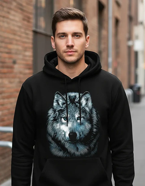 Poleron Animales - Ver 17 - Lobo