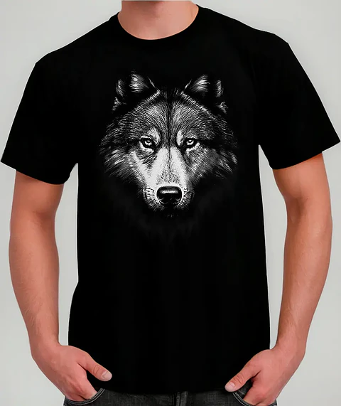 Polera Animales - Ver 18 - Lobo