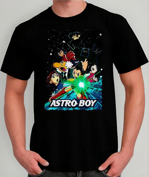 Polera Astro Boy - Ver 02 - Vale Gamess
